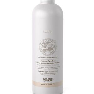 Fragrance Free Restore. Pure F.F. Coconut Cream Strengthening Shampoo